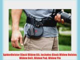 SpiderHolster Black Widow Kit Includes Black Widow Holster Widow Belt Widow Pad Widow Pin