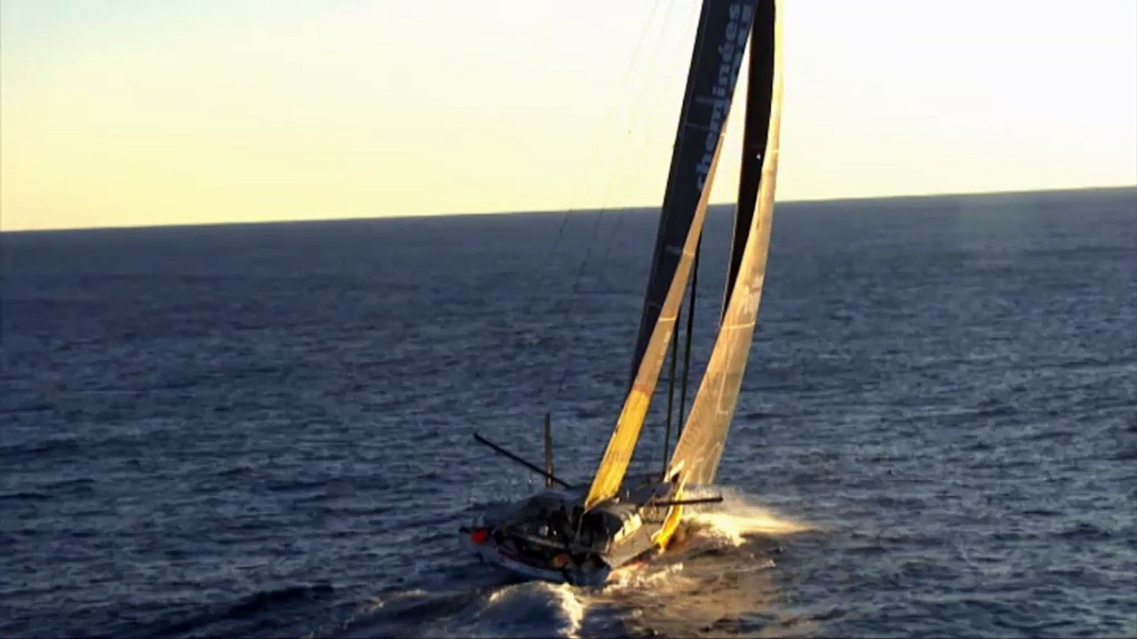 Finish line in sight for Cheminees Poujoulat boat