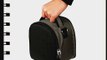 Grey Slim Holster Camera Bag Lightweight Protective Carrying Case with Extra Accessory Compartment