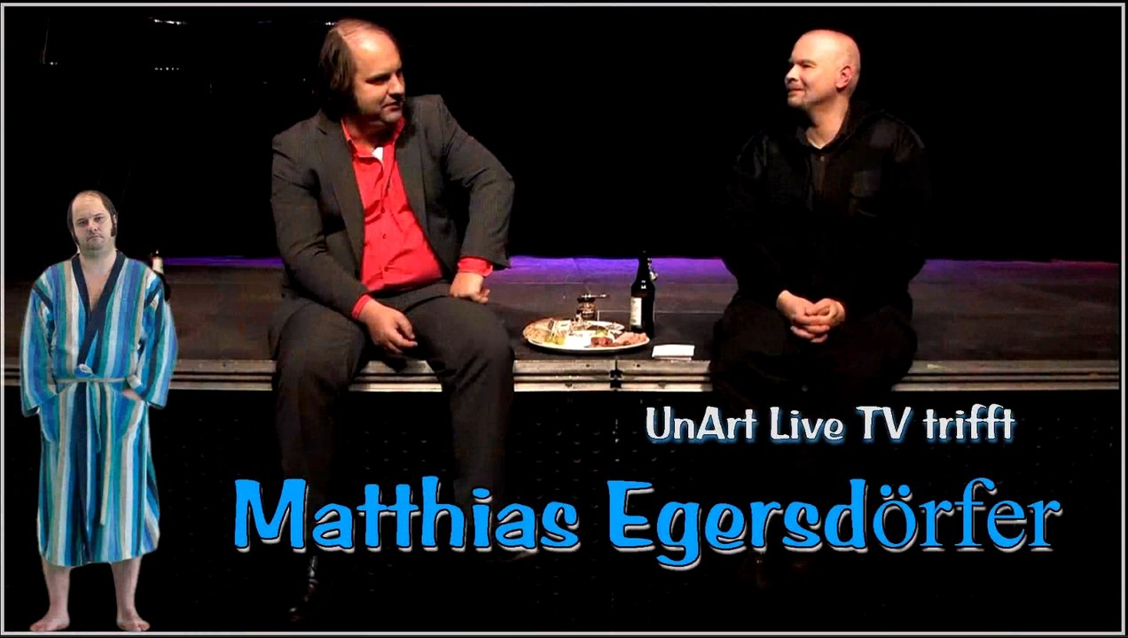 UnArt Live TV - Interview Matthias Egersdörfer - Kulturbahnhof Langendreer, Bochum 2014