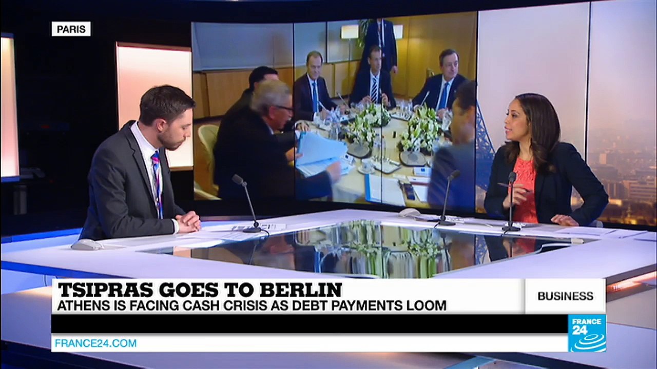 Tsipras tells Merkel of 'impossible' Greek debt situation