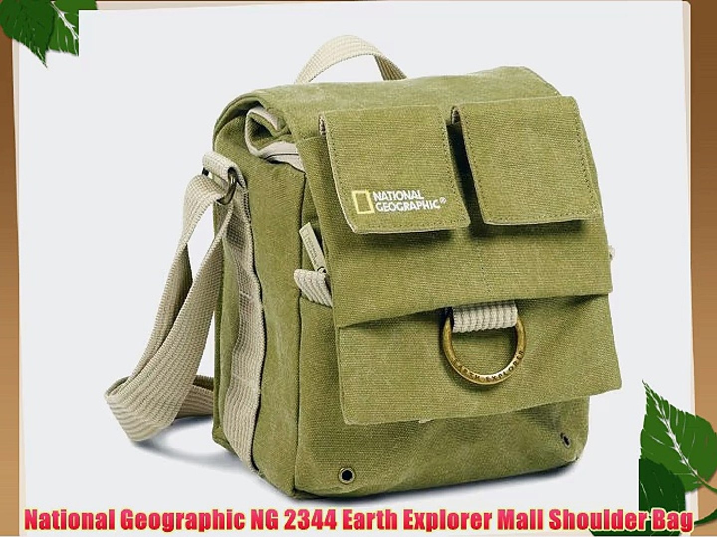 National Geographic NG 2344 Earth Explorer Mall Shoulder Bag