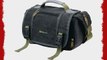 Evecase Vintage Canvas Messenger SLR Camera case/bag with Shoulder Strap for Canon Nikon Sony