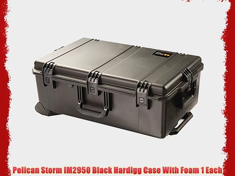 Pelican Storm IM2950 Black Hardigg Case With Foam 1 Each