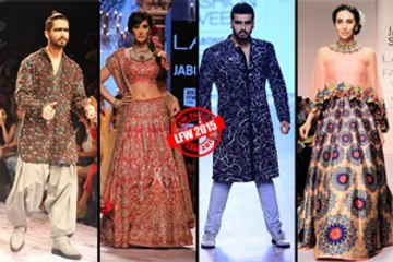 Arjun, Shahid, Nargis and Karisma ooze hotness on the ramp!