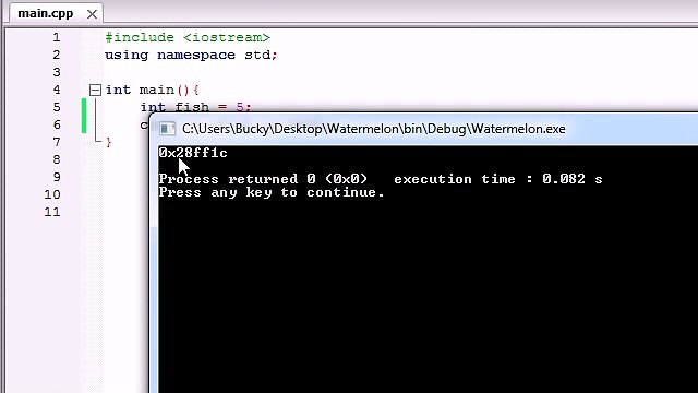 Buckys C++ Programming Tutorials - 38 - Introduction to Pointers