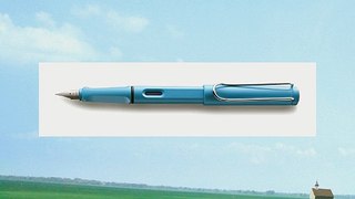 Lamy Safari 2011 Limited Edition Fountain Pen Aquamarine Medium Nib