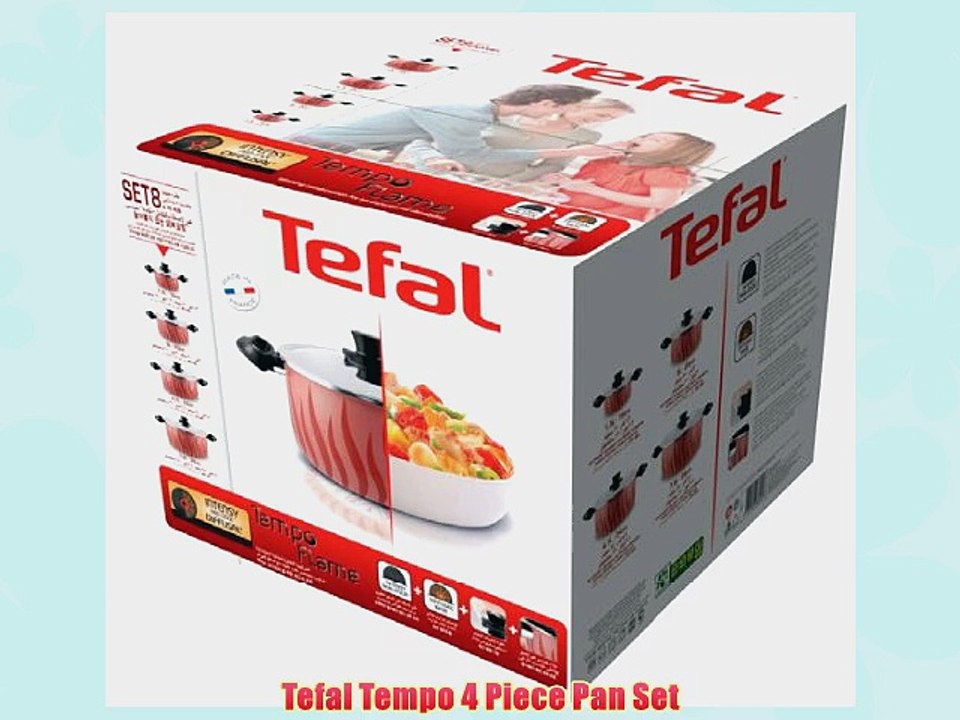 Tefal Tempo 4 Piece Pan Set