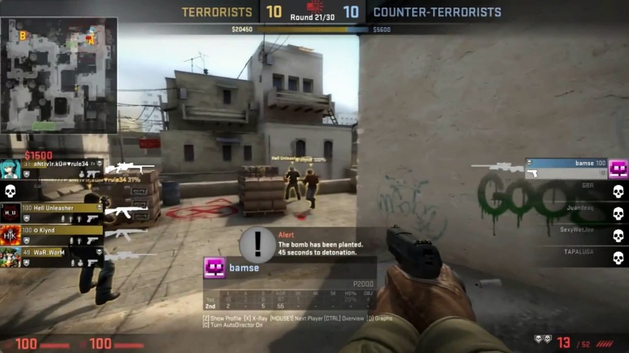 Top 5 fail & fun CSGO #3