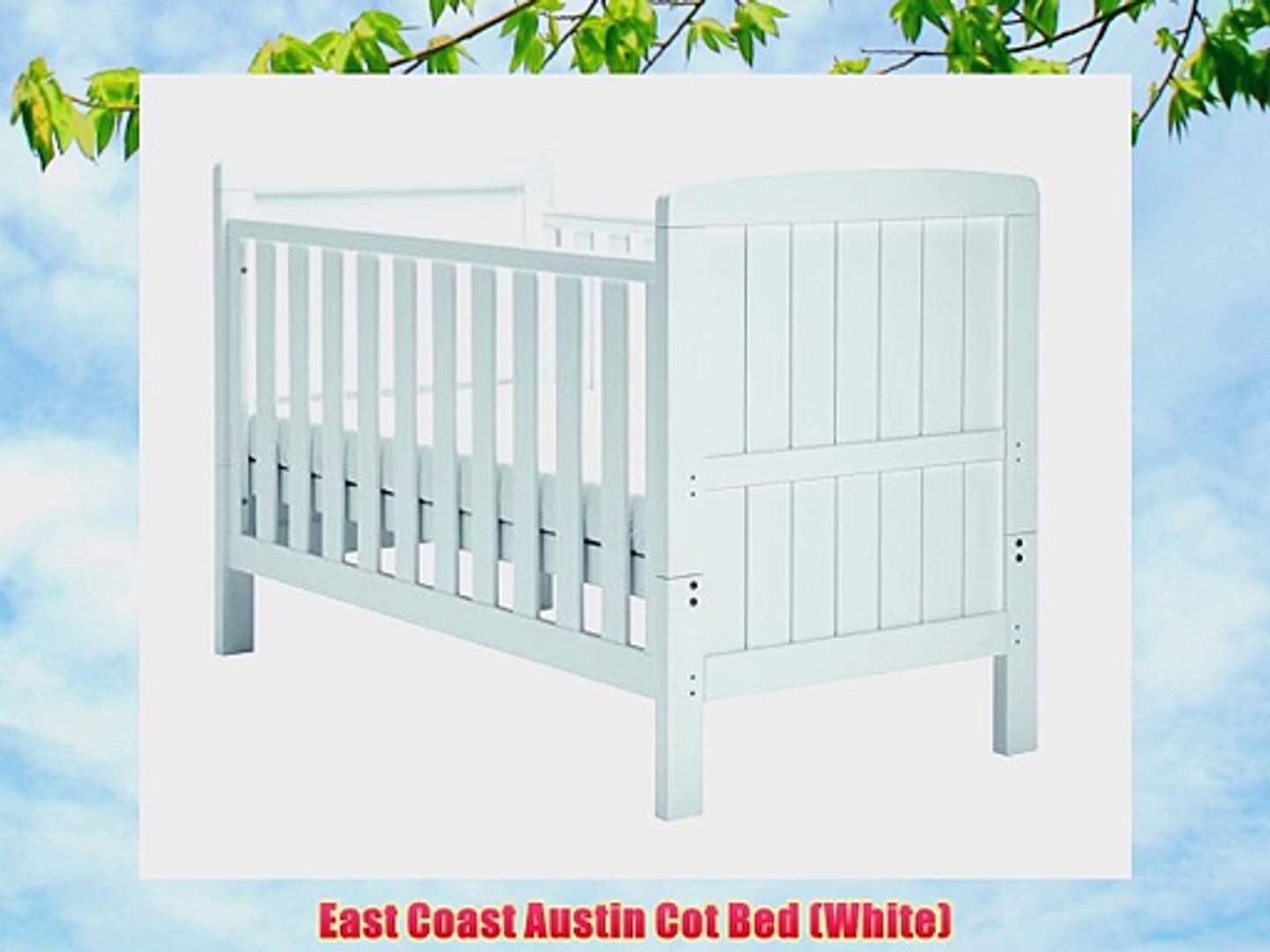 east coast austin cot bed