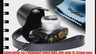MegaGear Ever Ready Protective Fitted Leather Camera Case  Bag for For Panasonic LUMIX DMC-GM1