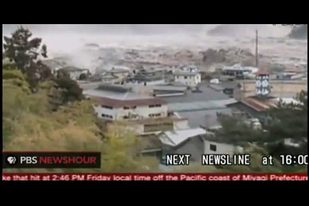 Tsunami Strikes Japan  - Video - dailymotion