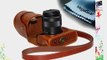 MegaGear (Ever Ready) Protective Leather Camera Case Bag for Canon Eos M  Canon Eos M2 (Light