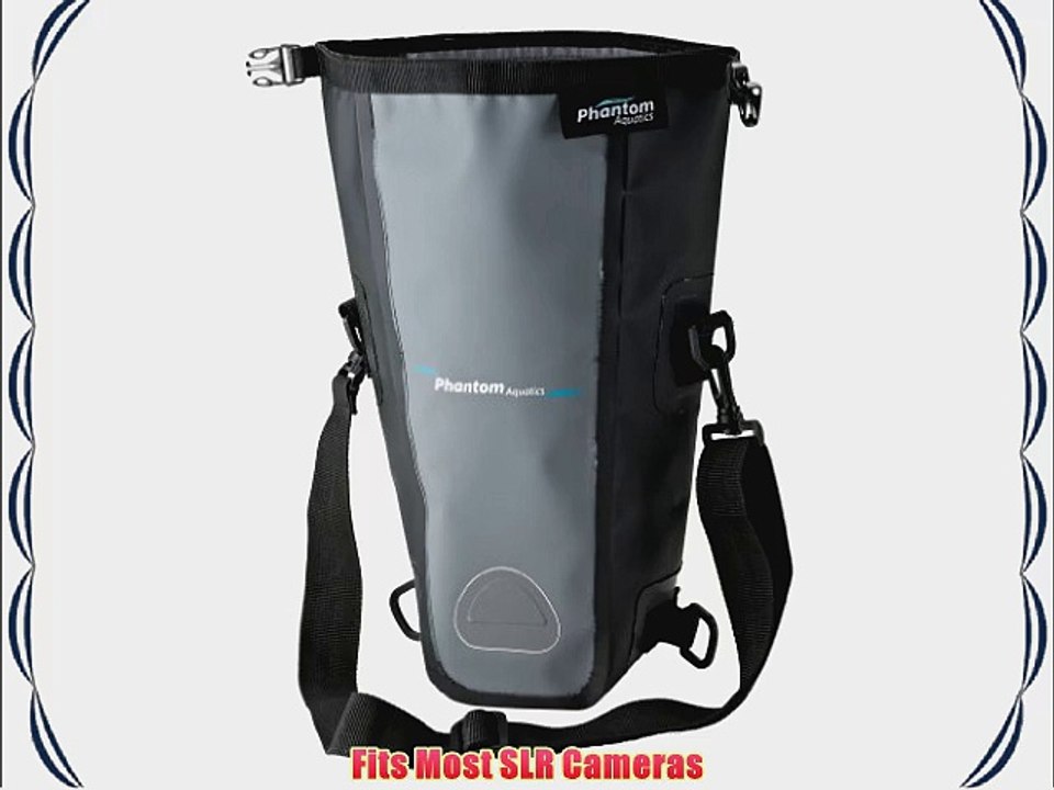 Phantom Aquatics PAQSLRB Phantom Aquatics Waterproof SLR Camera Dry Bag with Shoulder Strap