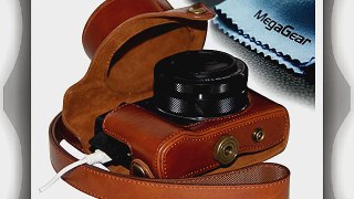 MegaGear Ever Ready Protective Leather Camera Case Bag for Case for Canon PowerShot G1X Mark