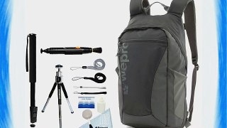 Photo Hatchback 22L AW Camera / Tablet Backpack (Slate Grey) and Accessory Kit For Canon EOS