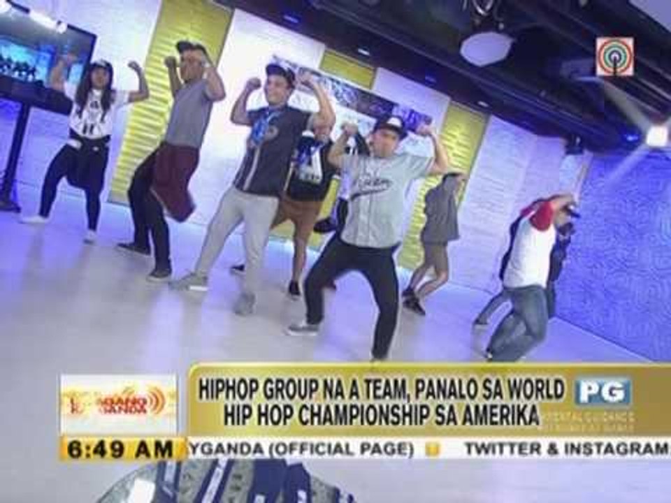 Hiphop group na A Team, panalo sa World Hip Hop...