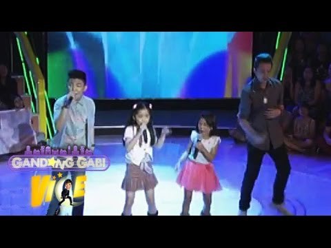 Darren, Darlene, Juan Karlos & Lyca sing 'Turn Up The Music' on GGV