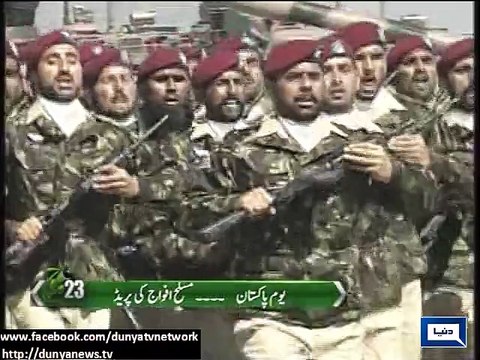Nation commemorates March 23 Pakistan Day prade