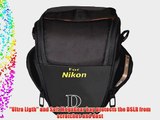 MegaGear ''Ultra Light'' Camera Case Bag for Nikon D7100 with 18-105 lens D600 D610 with 24-85