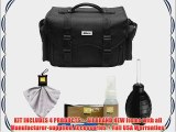 Nikon 5874 Bag Digital SLR Camera Case with DSLR Essentials Bundle for D3100 D3200 D3300 D5100