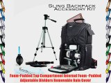 Vivitar Professional Photo / DSLR / Laptop / Accessories Sling Backpack Case For Nikon Df D5200