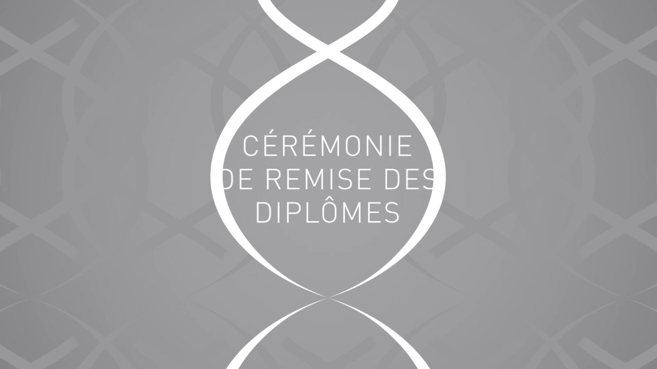 Cérémonie de remise de diplômes 2015