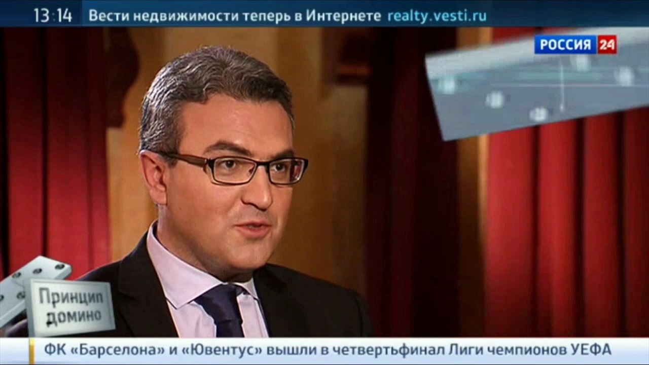 Aymeric Chauprade sur Russia 24 (19/03/2015)
