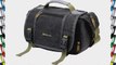 Evecase SLR DSLR Digital Camera Vintage Messenger Carrying Bag Case with Shoulder Strap For