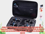 Smatree SmaCase G360 Large-Size Gopro Case for Gopro Hero 4 3  3 2 1 and Accessories (13.4