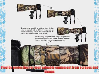 [RolanPro] Lens Cover for Tamron SP 150-600mm F/5-6.3 Di VC USD [Realtree Camouflage#13]