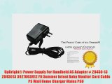 UpBright? Power Supply For Handheld AC Adapter # 28450-13 2845013 3927003H12 Fit Summer Infant