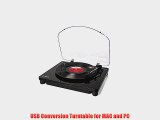 USB Conversion Turntable for MAC and PC