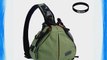 Eggsnow Camera Bag One Shoulder Triangle Nylon Bag for All DSLR Cameras as Canon Nikon Sony