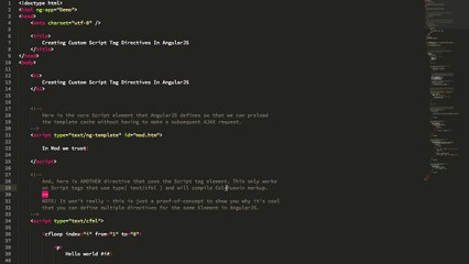 Creating Custom Script Tag Directives In AngularJS
