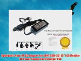 UpBright? New 12V AC Adapter For SONY SDM-S51 15 LCD Monitor DC Power Supply Cord Charger PSU