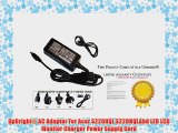 UpBright? AC Adapter For Acer S220HQL S220HQLAbd LED LCD Monitor Charger Power Supply Cord