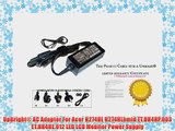 UpBright? AC Adapter For Acer H274HL H274HLbmid ET.HH4HP.003 ET.HH4HE.012 LED LCD Monitor Power