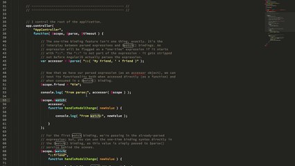 Exploring One-Time Bindings In AngularJS