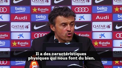 Luis Enrique : "C'est pour ça qu'on a recruté Suarez"