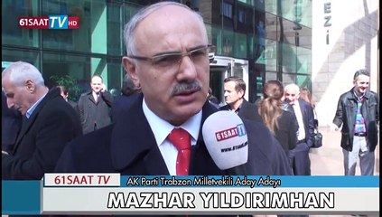 Mazhar Yıldırımhan, STK temayülünde konuştu
