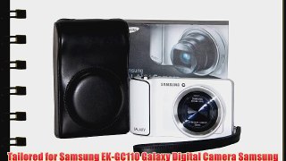 MegaGear Ever Ready Protective Black Leather Camera Case  Bag for Samsung Galaxy Camera EK-GC100