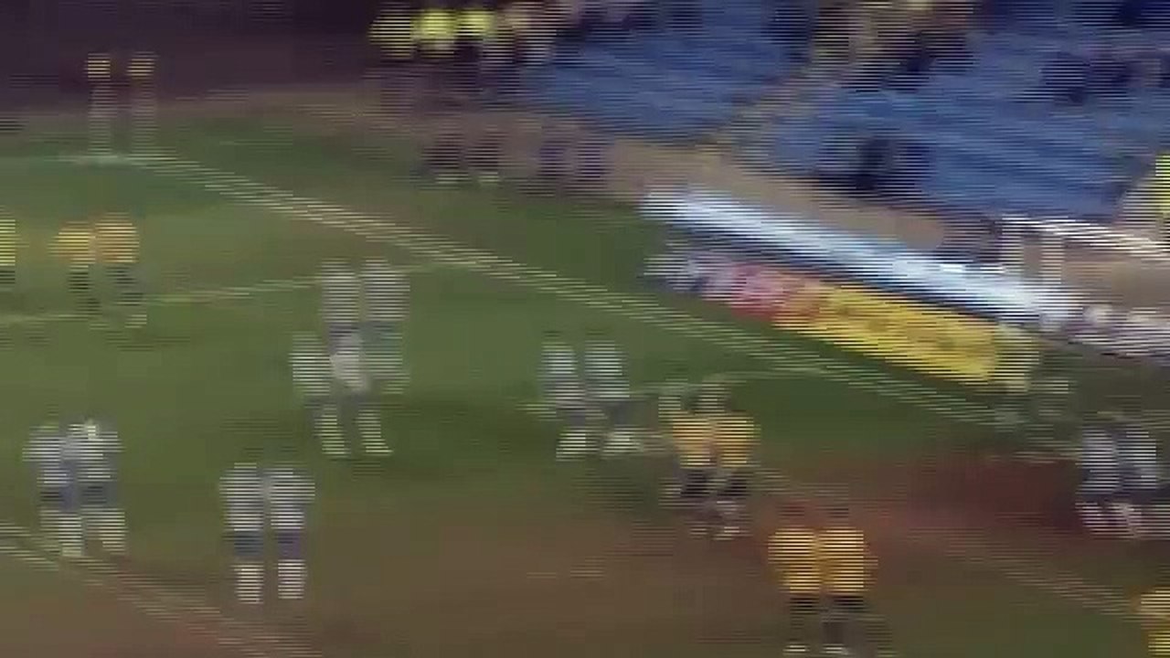 Hartlepool's Scott Harrison Uses Magic Spray On Injured Referee