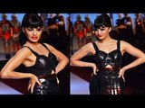 Sexy Jacqueline Fernandez Juicy Bosoms In Tight Black Dress