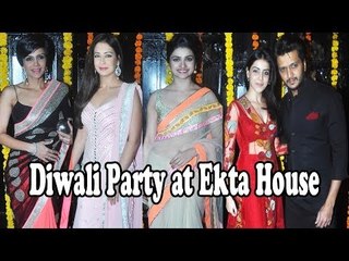 Hot Celebs Spotted @  Ekta Kapoor's Diwali Party