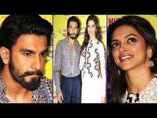 Hot Jodi Ranveer & Deepika Promoting ''Ram Leela'' @ Radio Mirchi