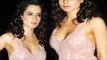 Beautiful Kangana Ranaut Big Bosoms Without Bra In Pink Dress