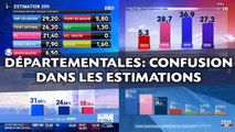 Départementales: Confusion dans les estimations