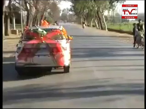 Car Accident During Overtake by Other Vehicle - Must Watch and Drive safely