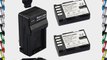 Newmowa? DMW-BLF19 Battery (2-Pack) and Charger kit for Panasonic DMW-BLF19 and Panasonic Lumix